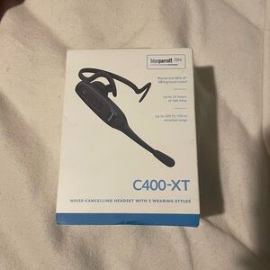 BlueParrott C400-XT Black Noise-Cancelling Over-Ear Headset